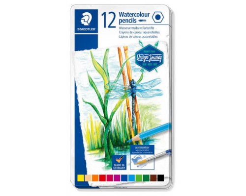 ESTUCHE METÁLICO CON 12 LÁPICES, COLORES SURTIDOS STAEDTLER 146C M12 (Espera 4 dias)